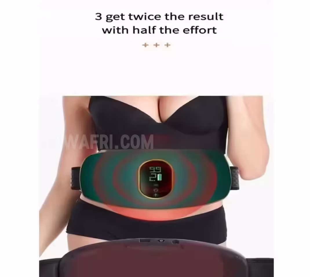 Unisex Rechargeable Heated Massage Belt 