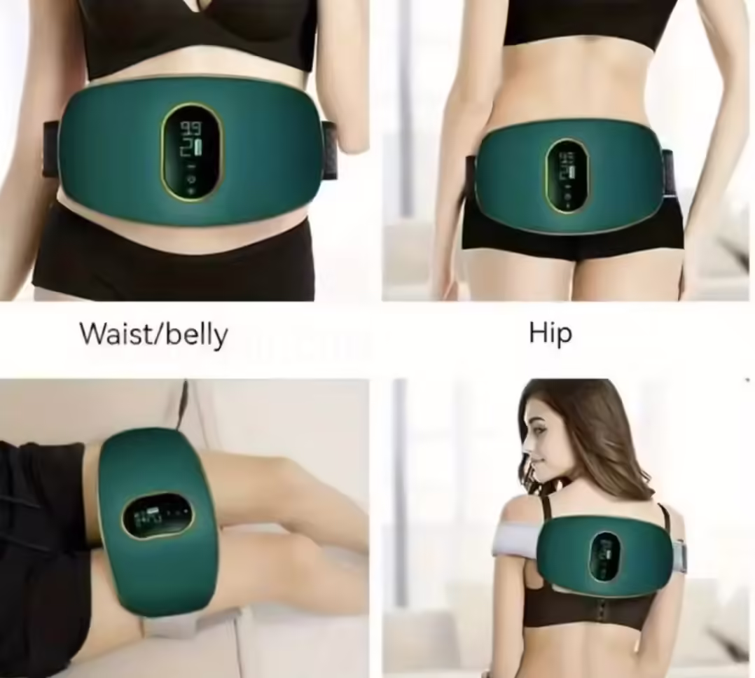 Unisex Rechargeable Heated Massage Belt 
