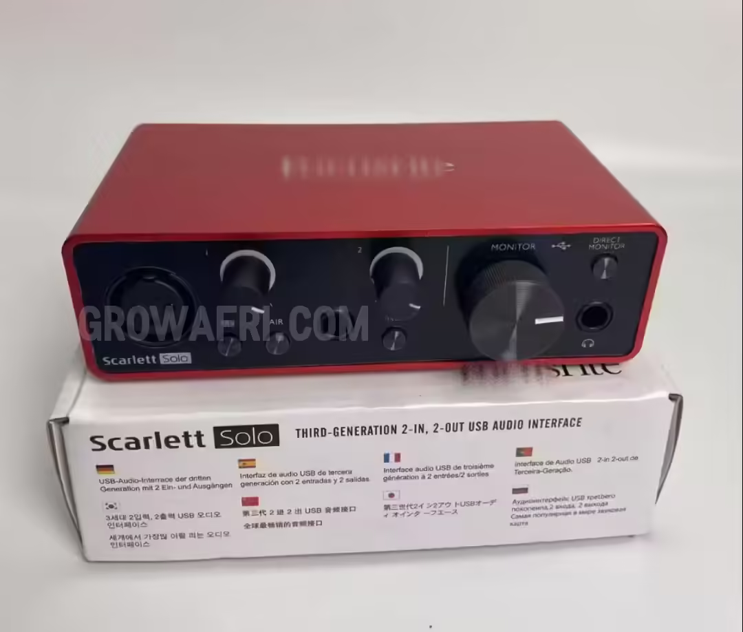 Focusrite  Scarlett 3RD Generation USB Audio Interface 