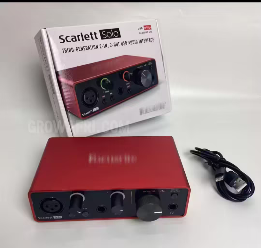 Focusrite  Scarlett 3RD Generation USB Audio Interface 