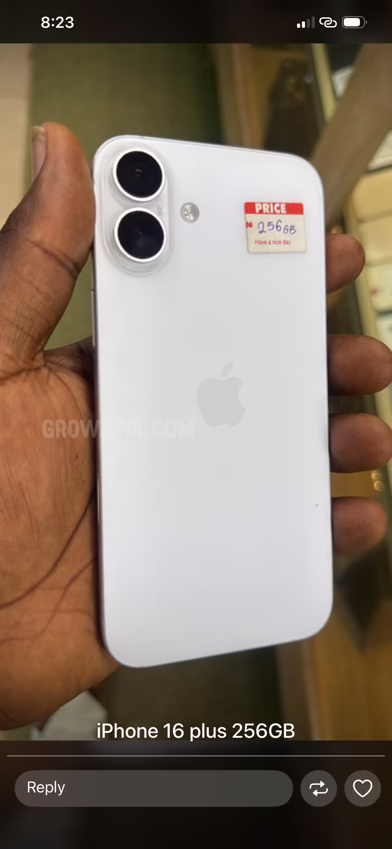 iPhone 17pro max and iPhone 16 