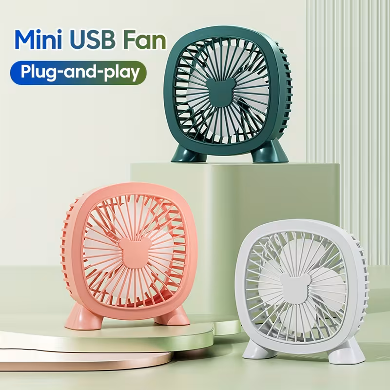 Mini USB Rechargeable Table Fan