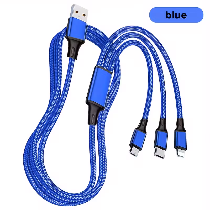 3-in-1 Multi-Functional USB Flash Charging Cable
