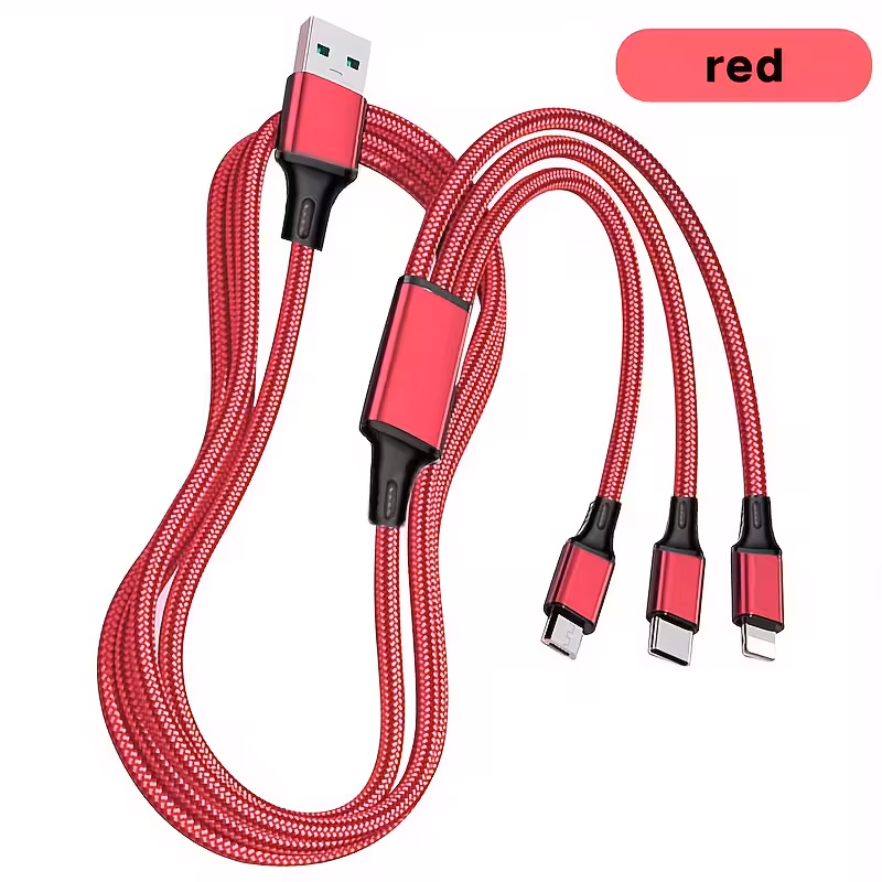 3-in-1 Multi-Functional USB Flash Charging Cable