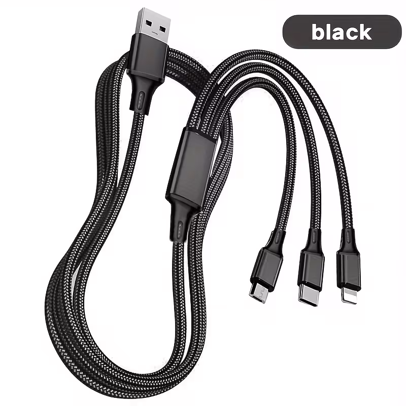 3-in-1 Multi-Functional USB Flash Charging Cable