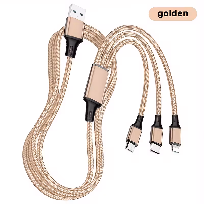 3-in-1 Multi-Functional USB Flash Charging Cable