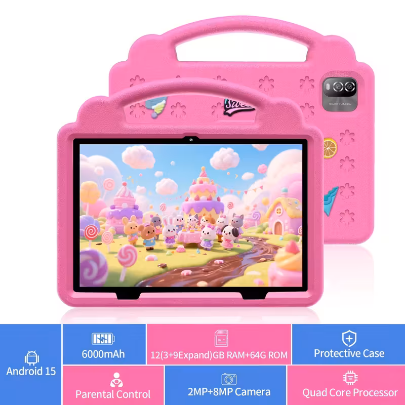 Android 15 10-inch Kids' tablet
