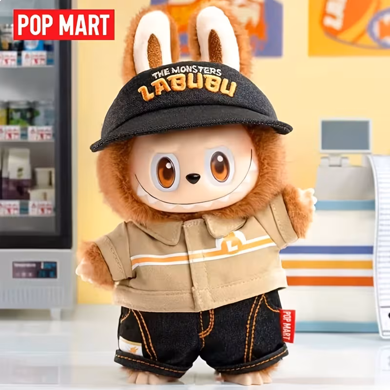 POP MART Official Labubu Vinyl Plush Doll 