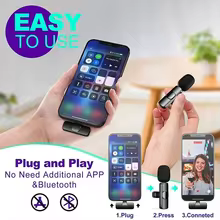 Lavalier Wireless Bluetooth Microphone
