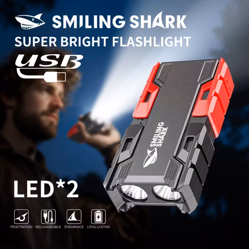 Power with flashlight 