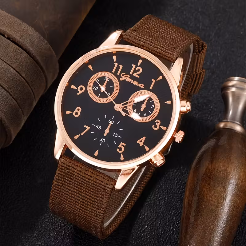 5pcs Women's Quartz Watch &amp; Bracelet Combo