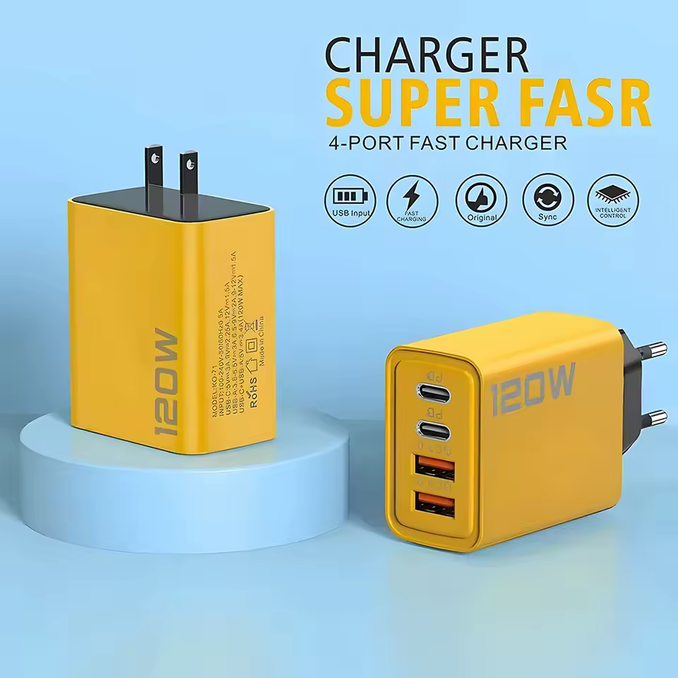 120W fast charging charger