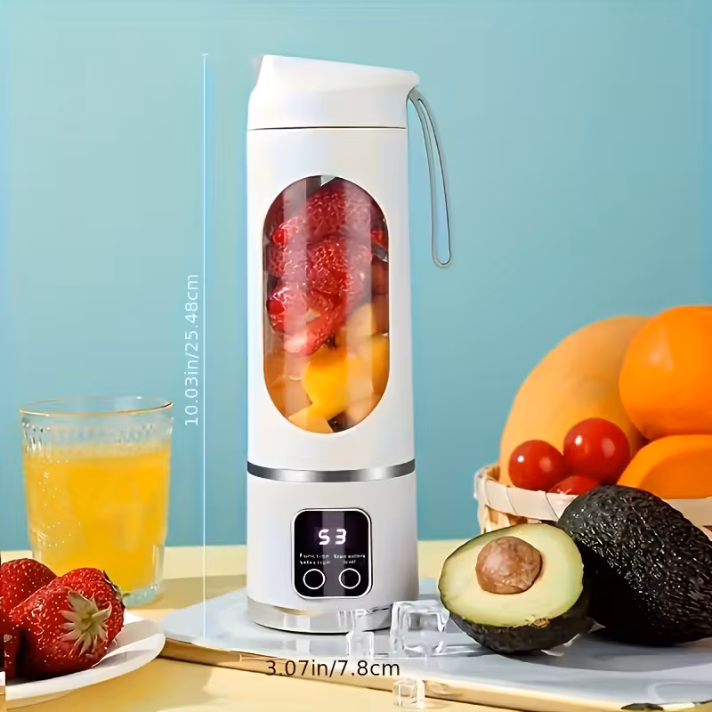 Portable USB-Rechargeable Blender &amp; Juicer