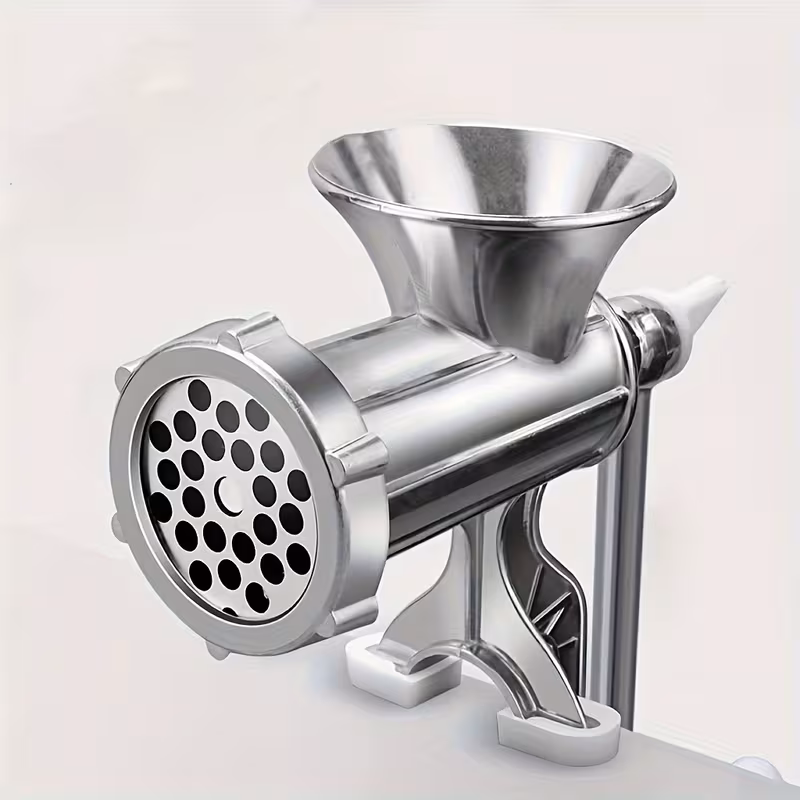 Manual Meat Grinder with Table Clamp 