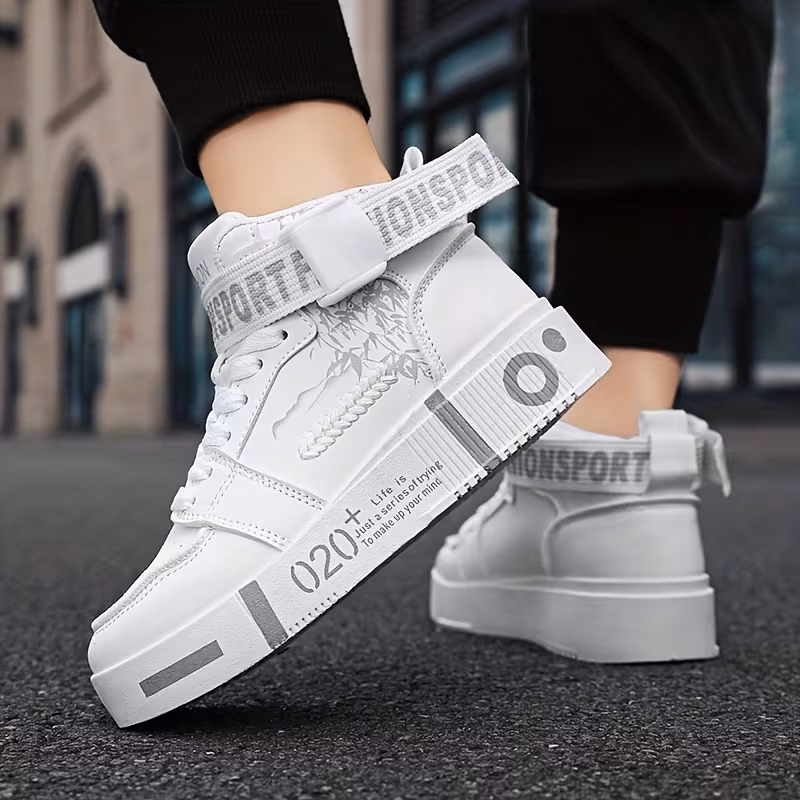 Men's High-Top Fashion Sneakers