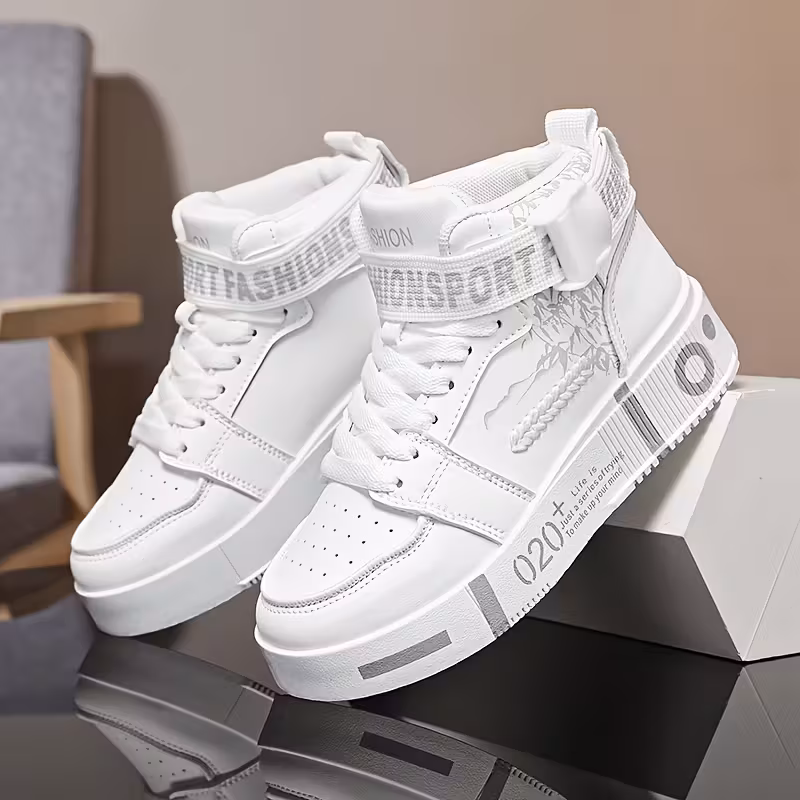 Men's High-Top Fashion Sneakers