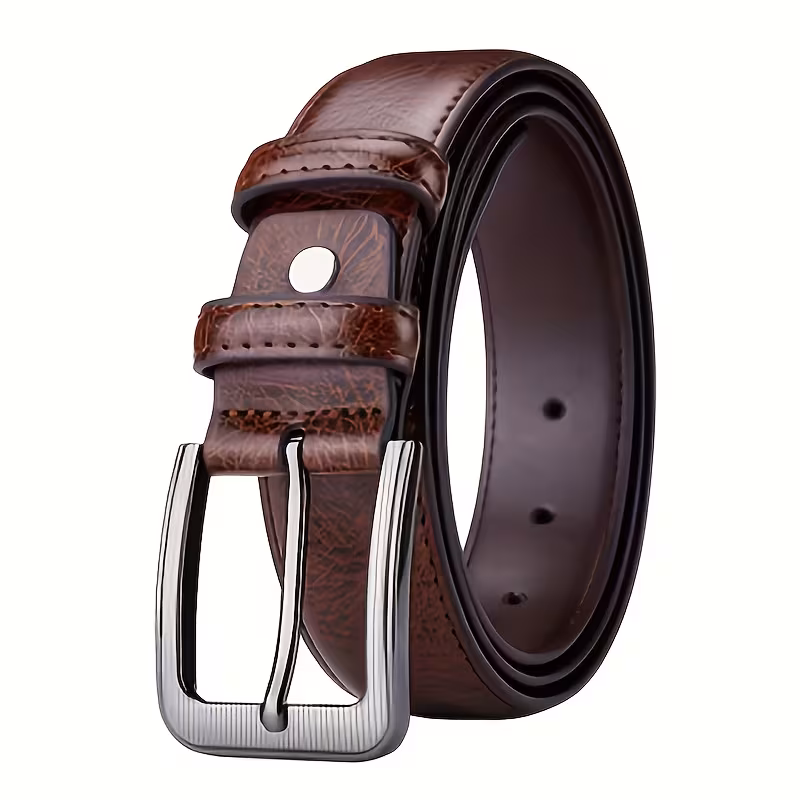 Leather belt 