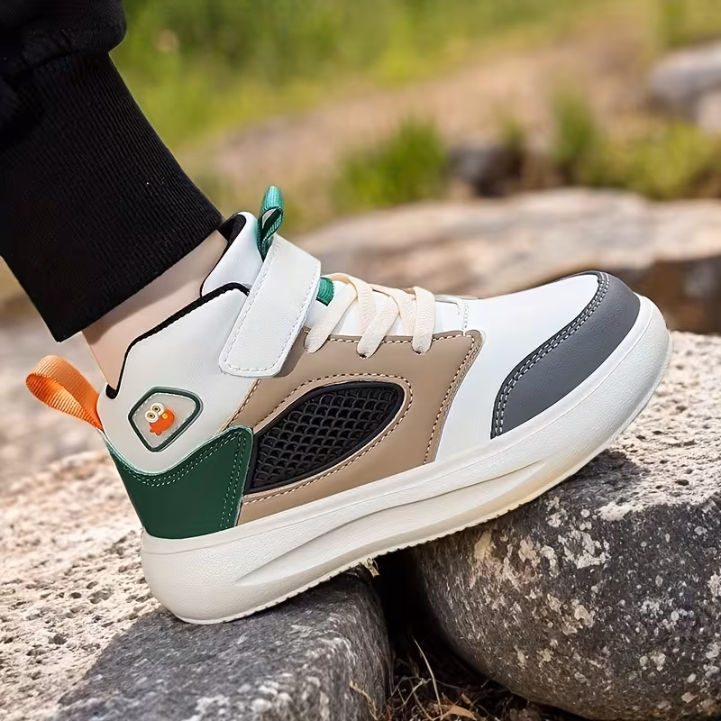 Flat-Soled Comfortable High-Top Casual Sports Shoes