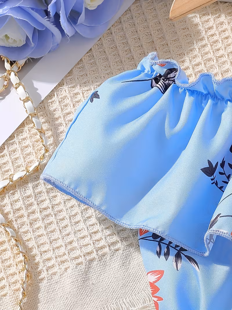 Girls' Fashionable Elegant Dress. 