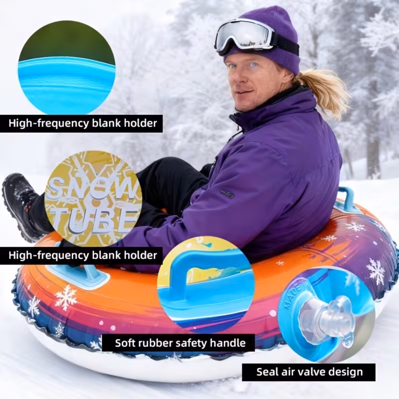 1 Heavy-Duty Splash-Proof Inflatable Ski Board