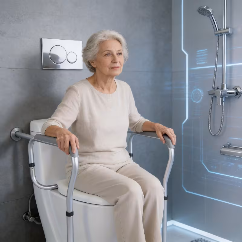 Heavy-Duty Aluminum Alloy Toilet 