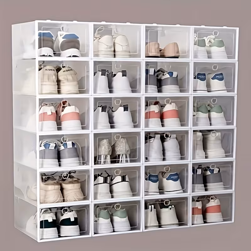 Durable Plastic File Storage Box