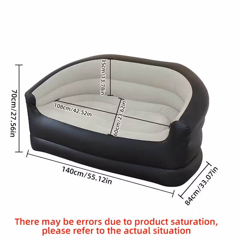 Contemporary Inflatable Chaise Lounge Chair