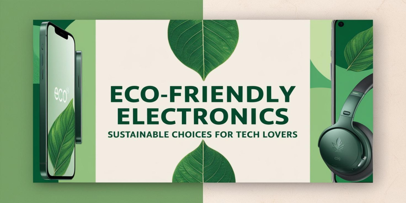 Eco-Friendly Electronics: Sustainable Choices for Tech Lovers