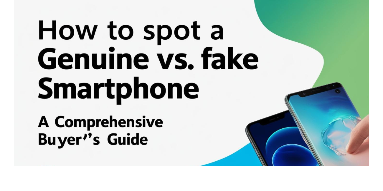 How to Spot a Genuine vs. Fake Smartphone: A Comprehensive Buyer’s Guide